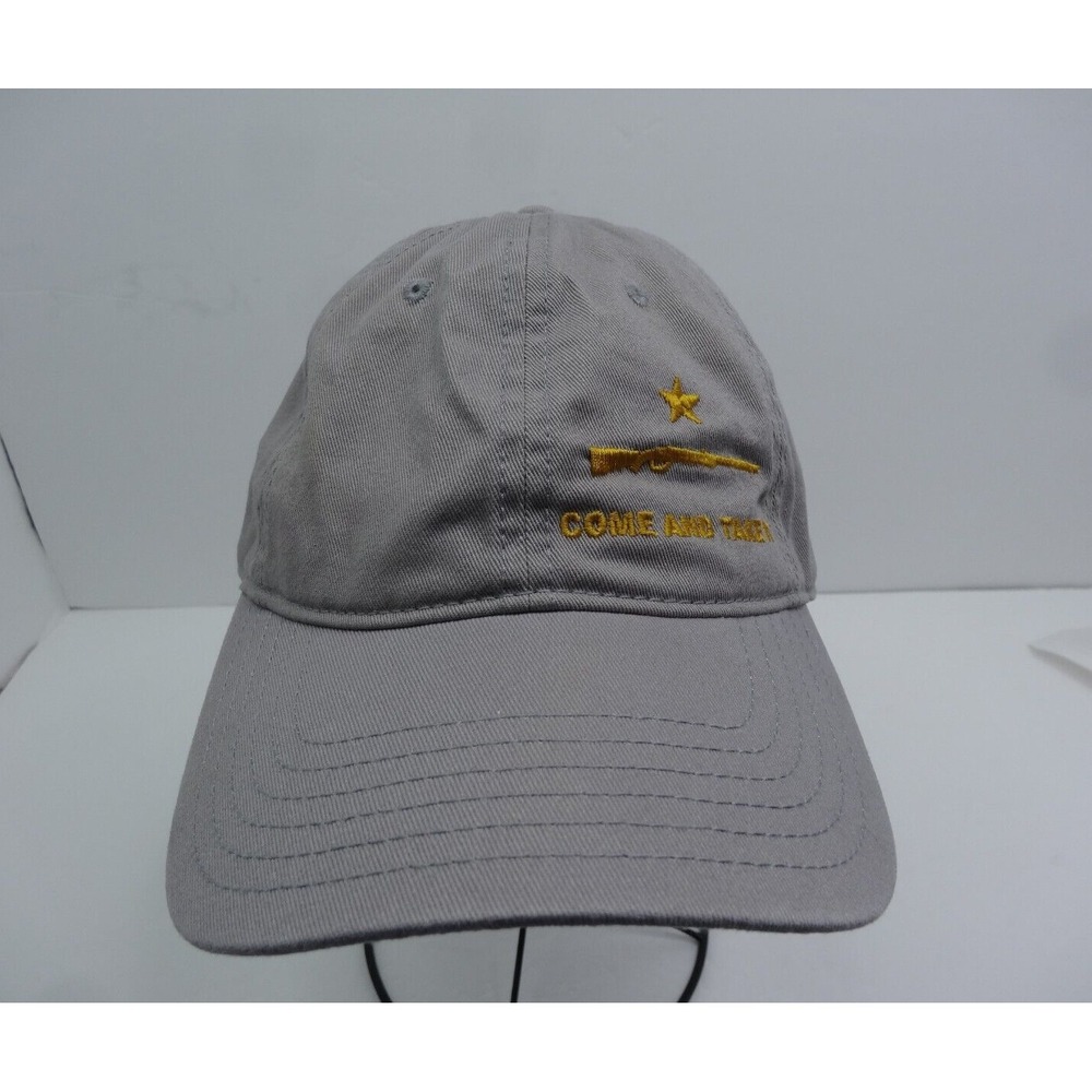 Grey‎ "Come And Take It" Baseball Hat Cap MIOSTREAM CLASICO on back